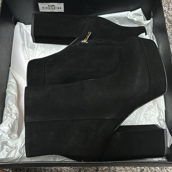 Coach Iona Suede Booties - Picture 4 of 10